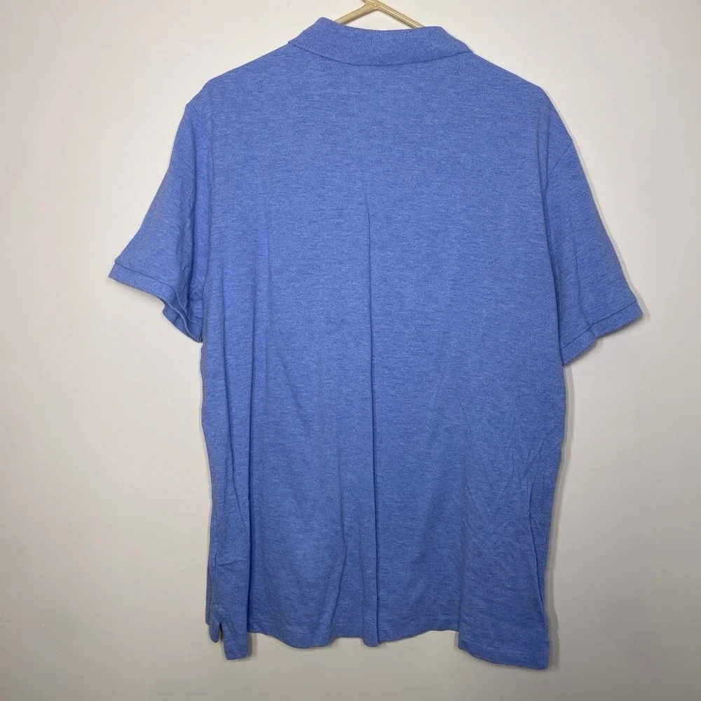 Polo Ralph Lauren Classic Fit Polo Mens‎ XL Blue Cotton Short Sleeve Preppy Pony